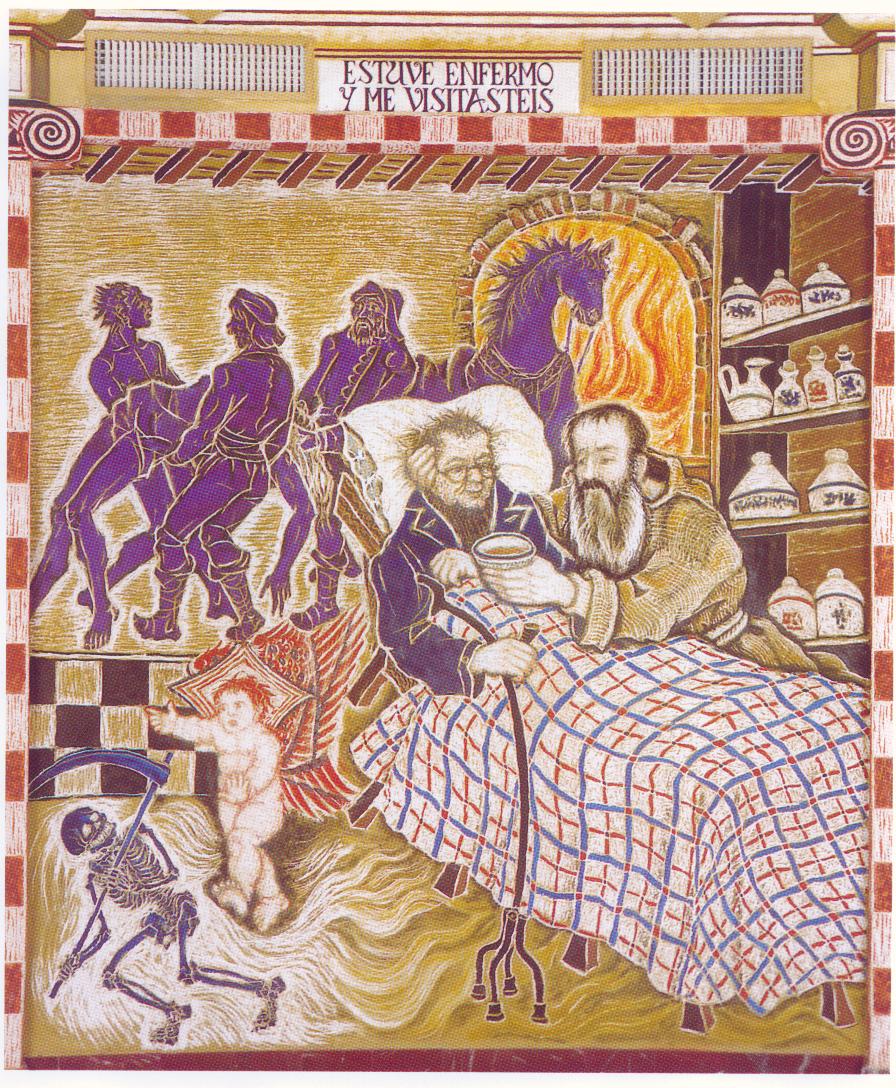 Fray Leopoldo, enfermero